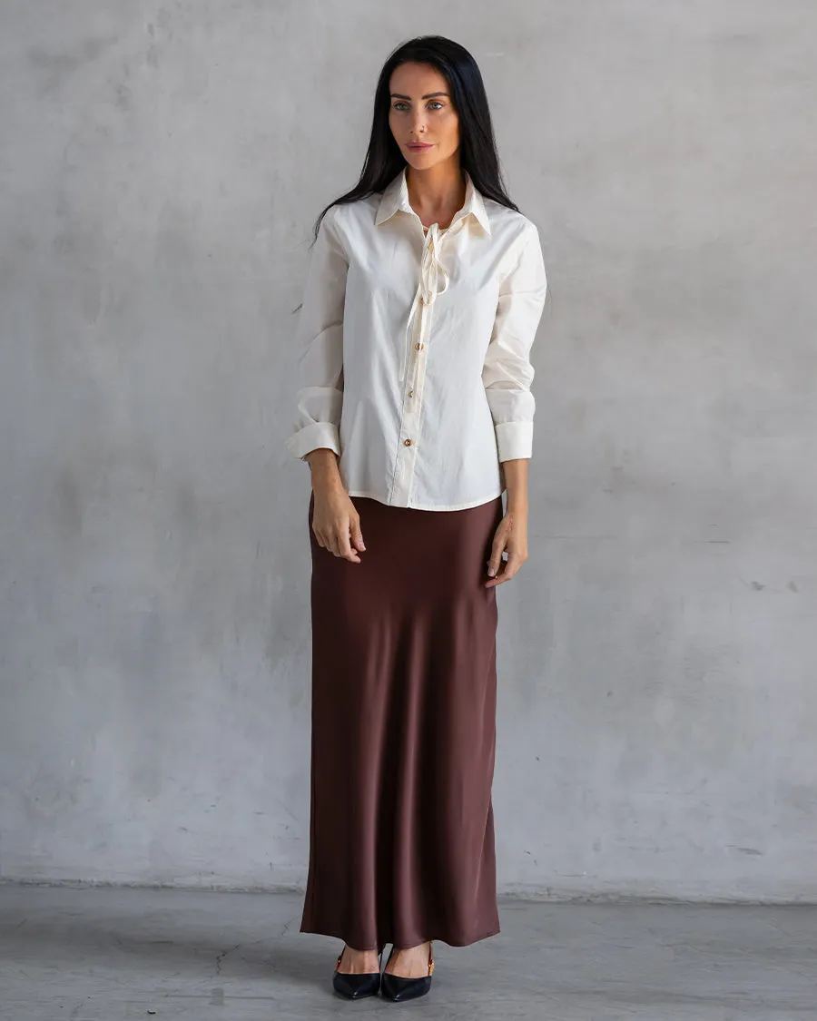Basic Lennon Zipslip™️ Dress Espresso