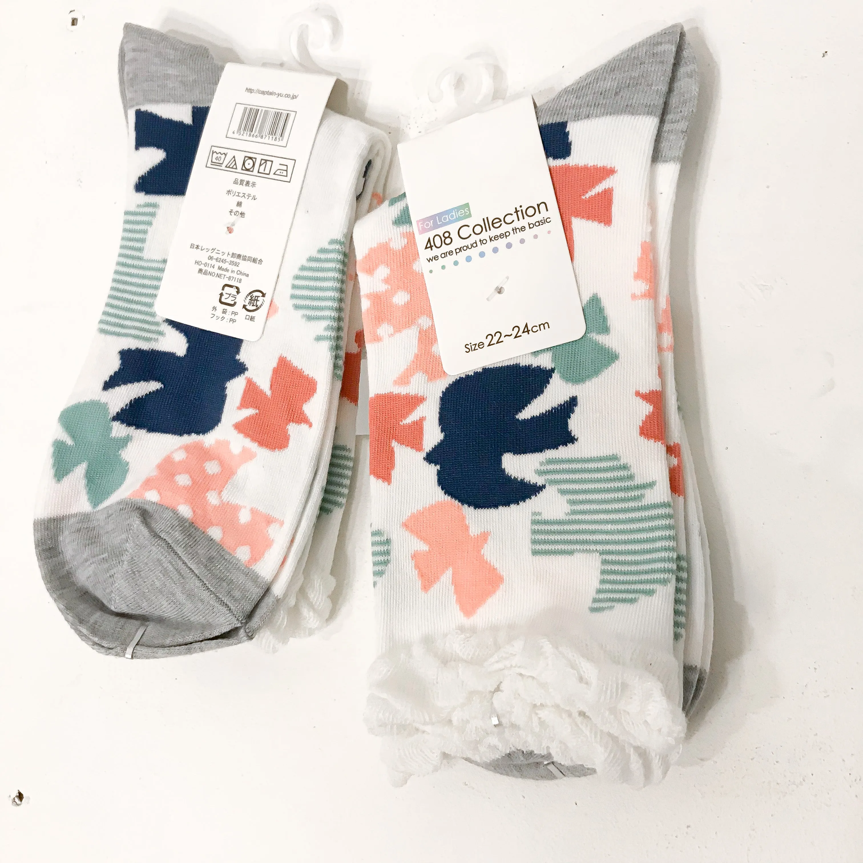 CAPTAIN | Ladies High Gauge Cotton Socks