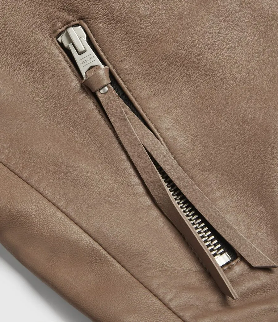 DALBY LEATHER BIKER JACKET