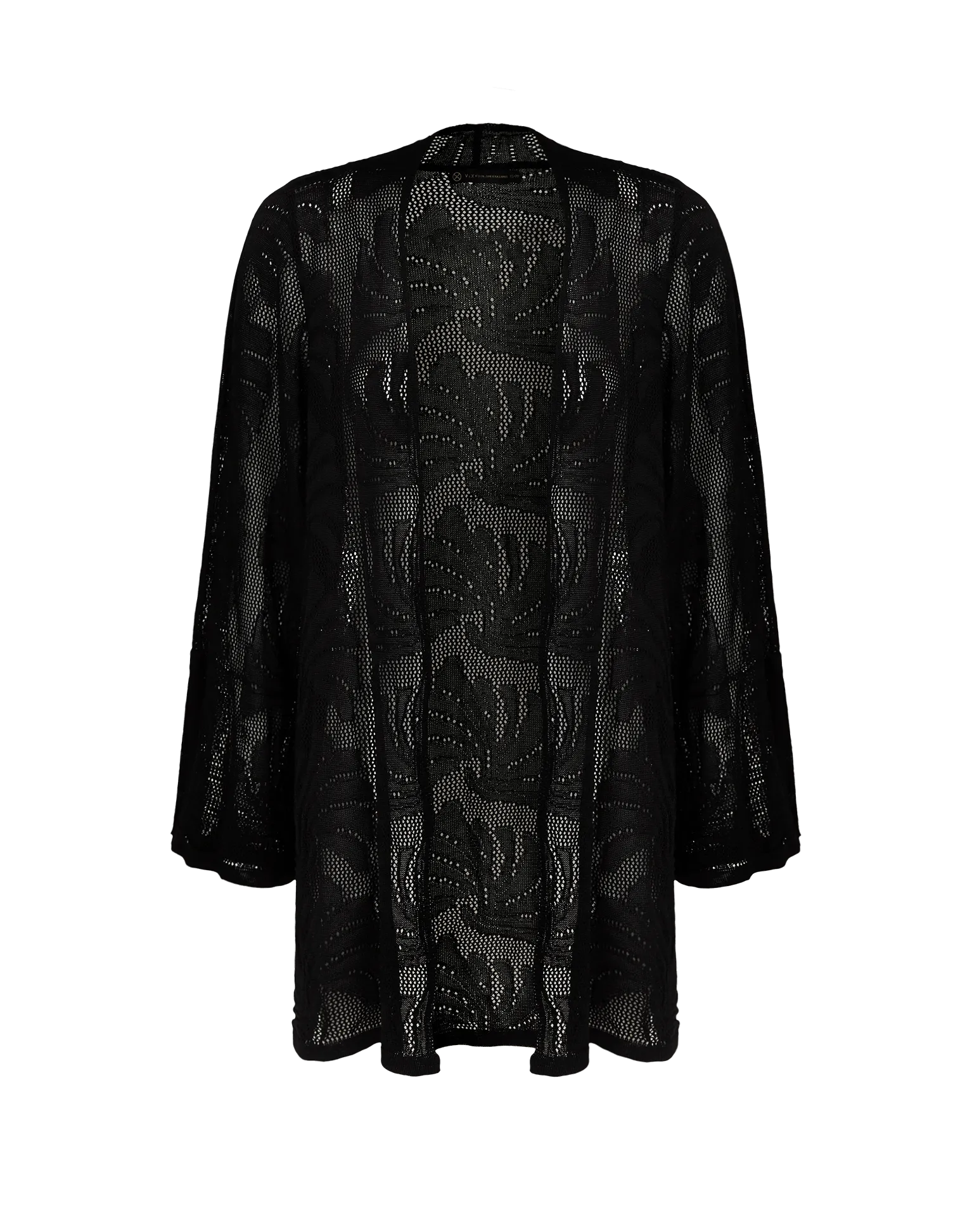 Knit Marina Open Cardigan - Black