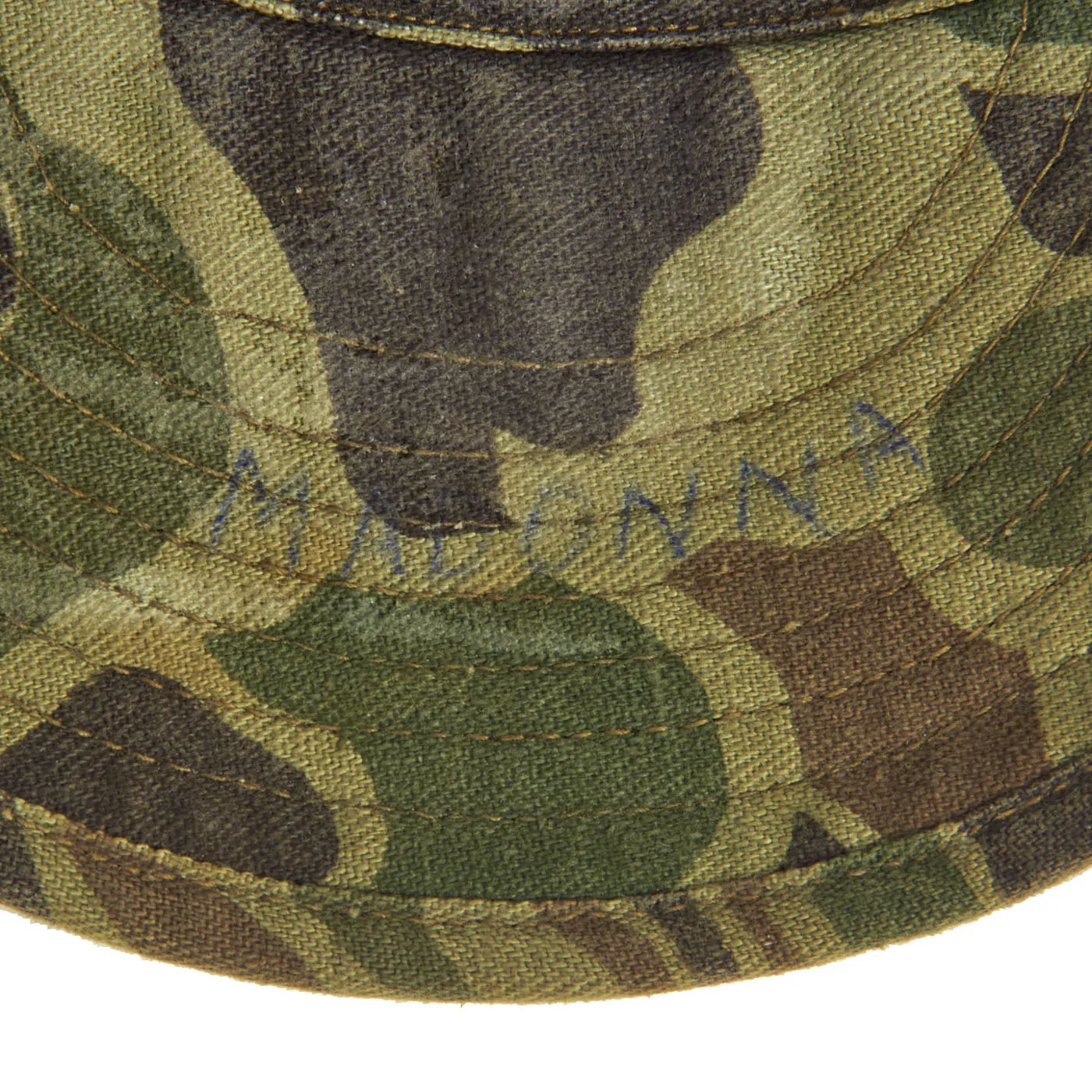 Original U.S. Vietnam War Republic of Korea Army American Advisor Cammouflage Uniform Set - Named Captain