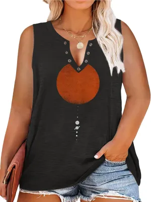 Plus Size Smooth As Tennessee Whiskey Shirt Women Ring Hole Sleeveless Sexy V-Neck Country Music Tank Top Tshirt