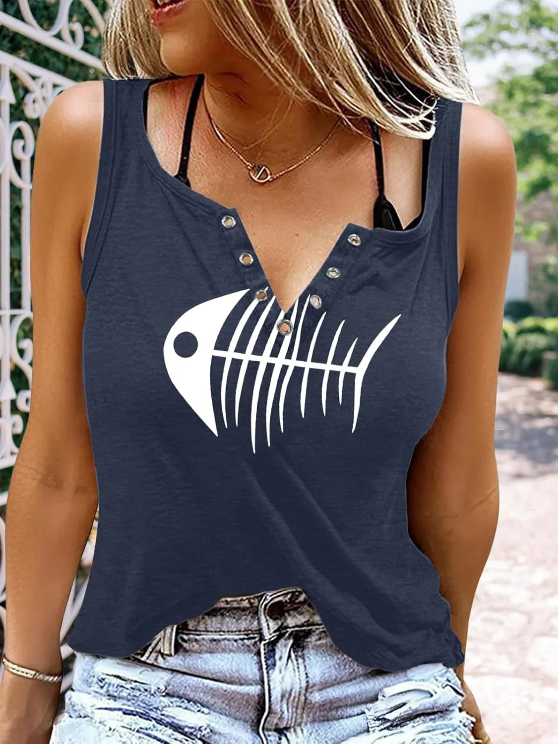 Plus Size Smooth As Tennessee Whiskey Shirt Women Ring Hole Sleeveless Sexy V-Neck Country Music Tank Top Tshirt