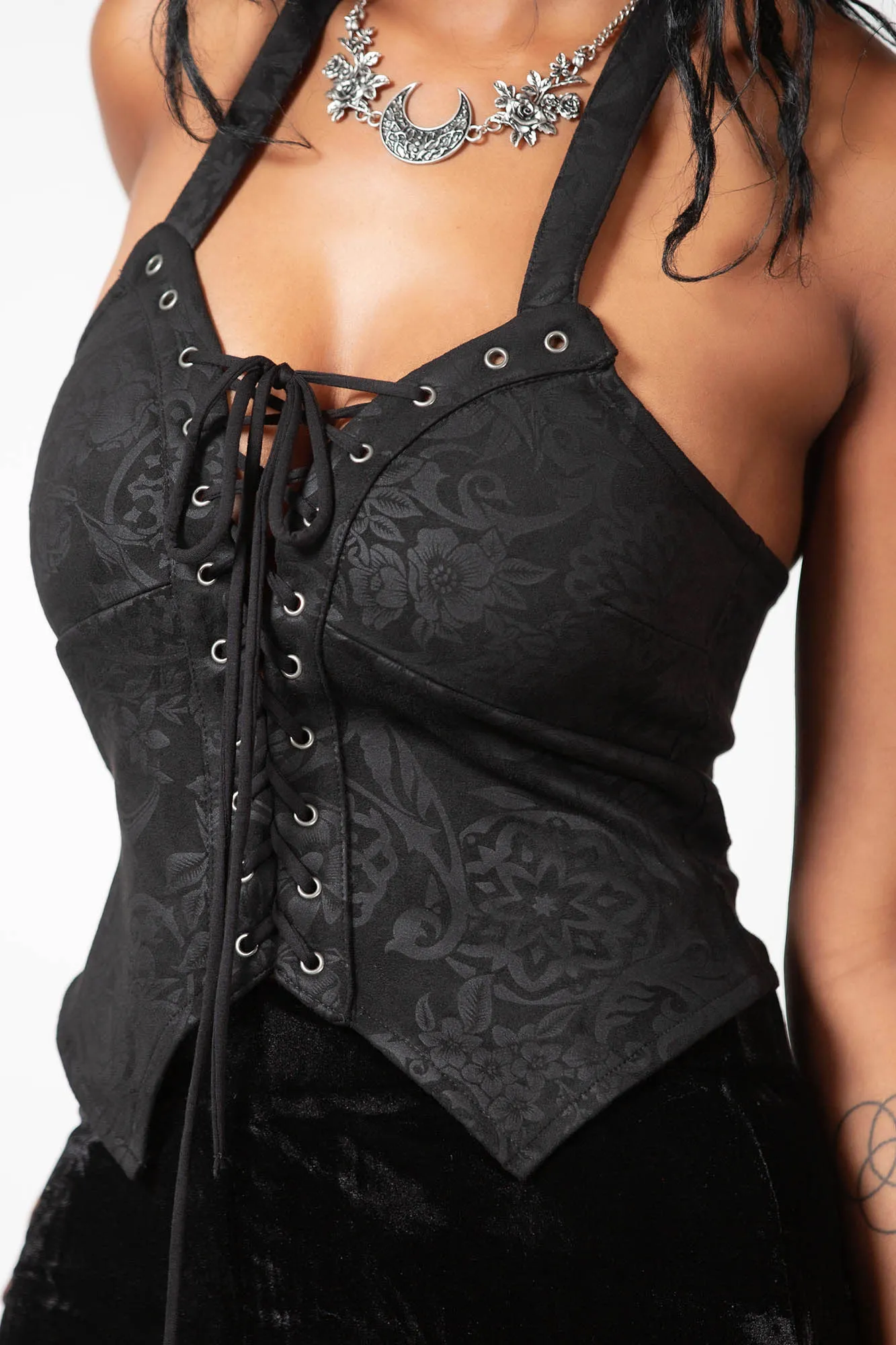 Prinna Lace-Up Vest