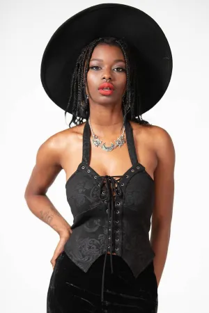 Prinna Lace-Up Vest