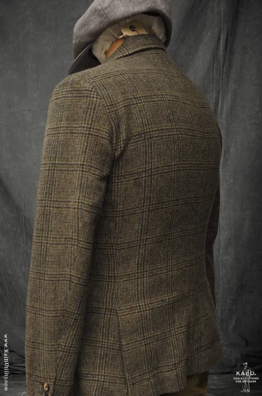 Tonal Wool Plaid Serra Blazer - S/M