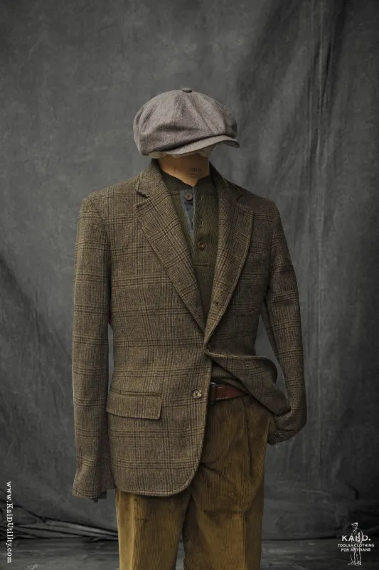 Tonal Wool Plaid Serra Blazer - S/M